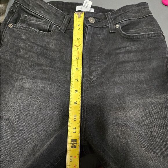 Forever 21 Super High Rise Distressed Skinny Jeans Sz 28 - Picture 6 of 10